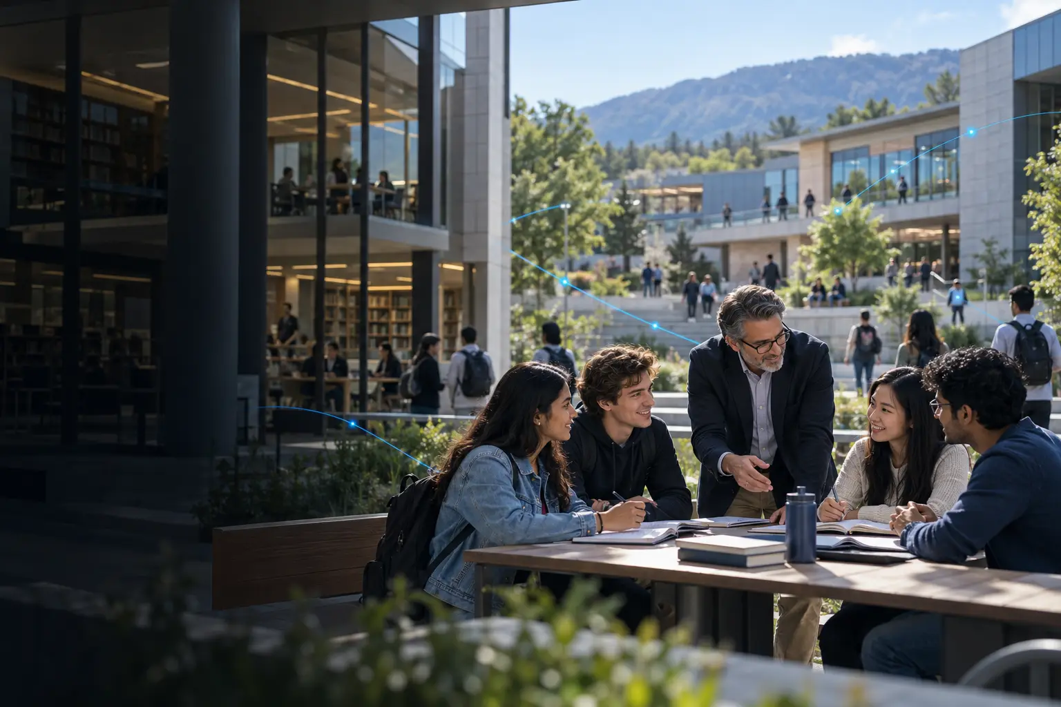 EduSec Campus Education Management Platform with students and faculty