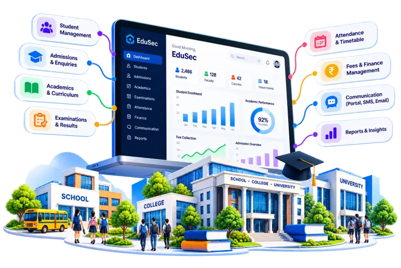 EduSec platform architecture preview