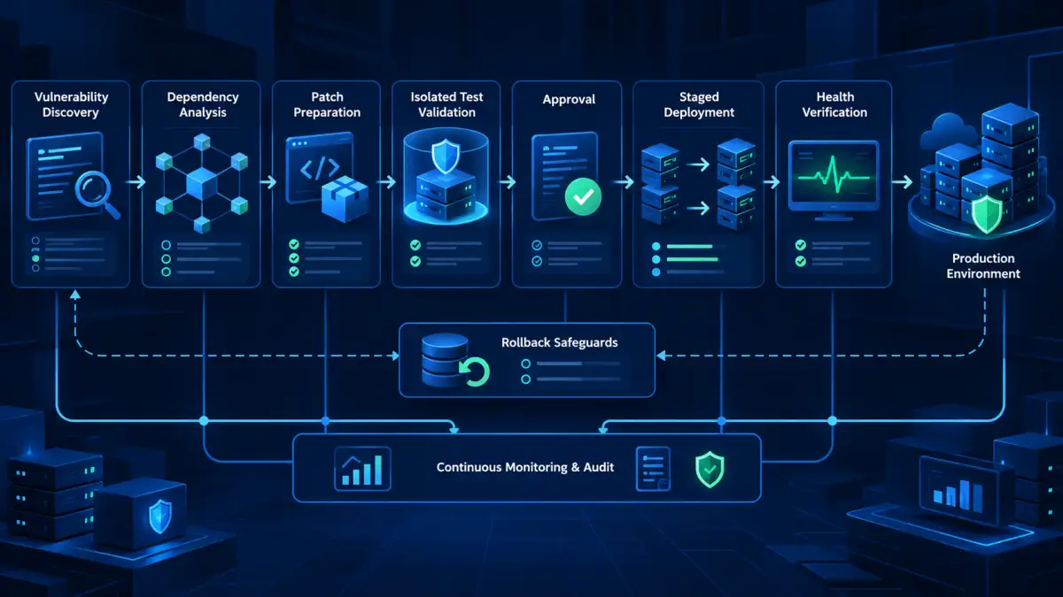 Zero-Downtime Security Vulnerability Remediation and Patch Pipeline